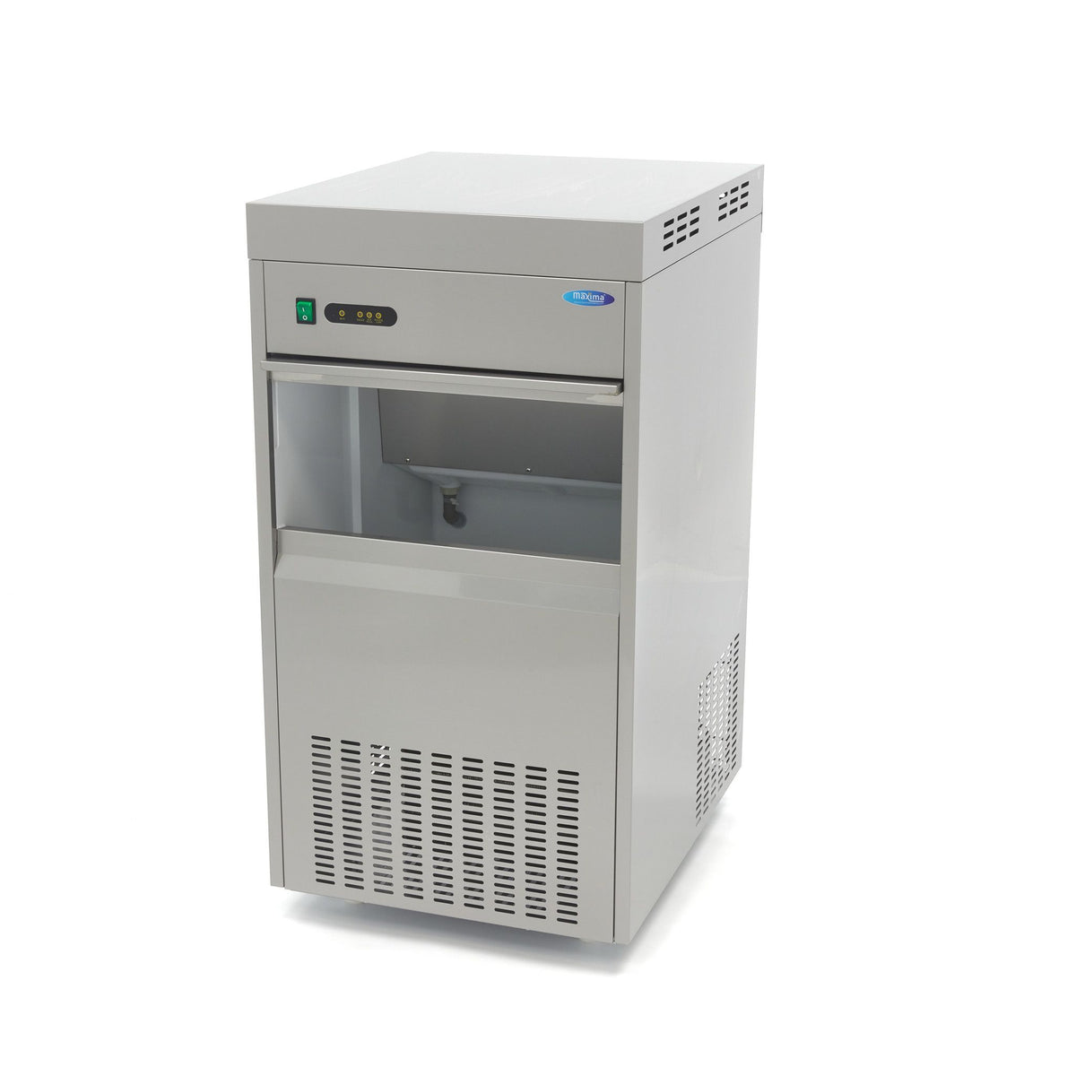 Machine à glaçons - 130 kg/jour - broyé/floconné - refroidissement par air – Maxima 09300139