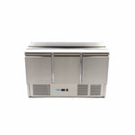 Saladette - 400 L - 137 cm - 3 portes - incl planche à découper – Maxima 09400415