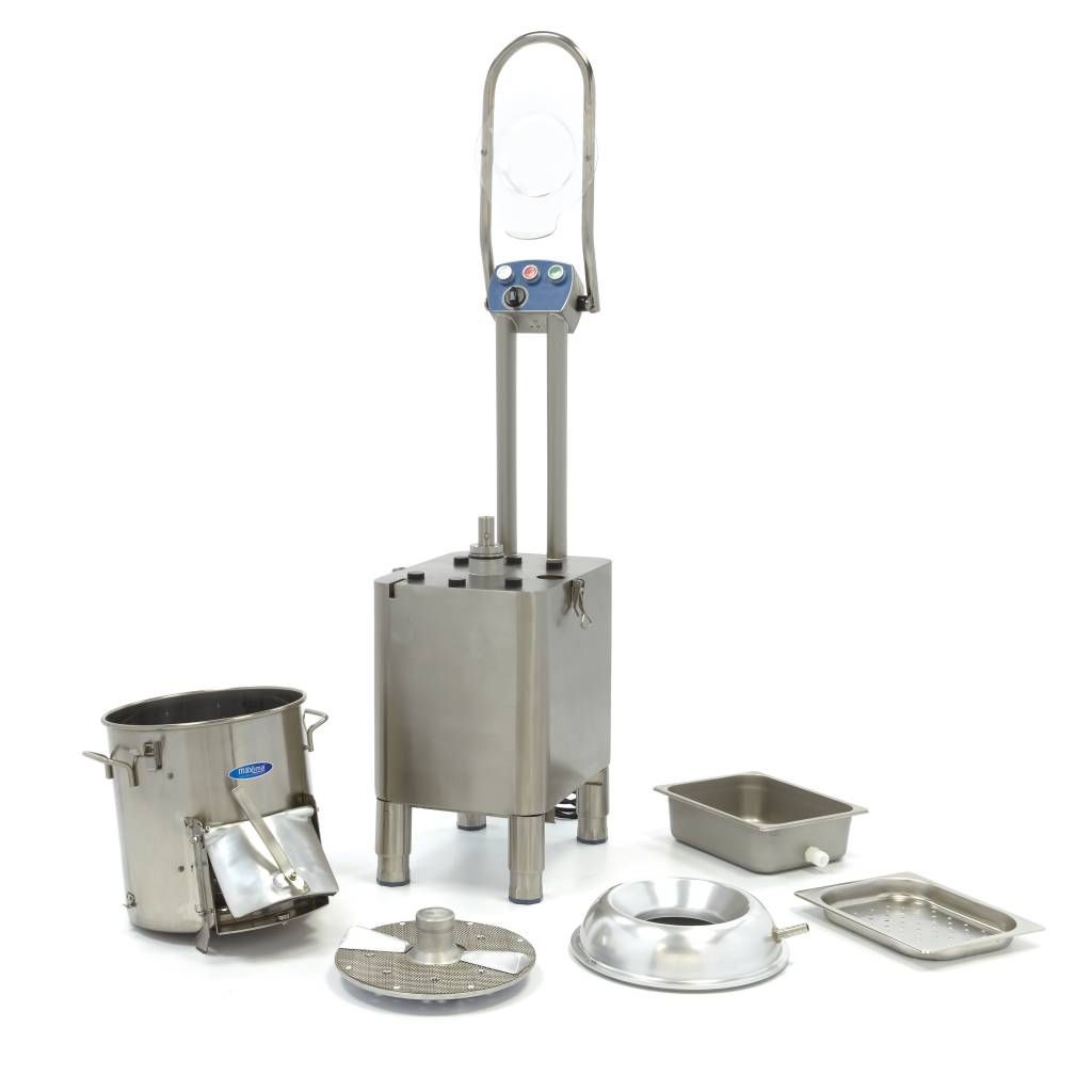 Machine à éplucher les pommes de terre - 15 kg - 300 kg / h - minuteur intégré – Maxima 09300485