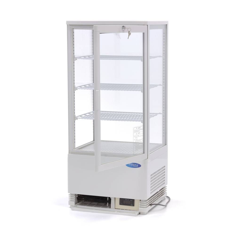 Vitrine réfrigérée - 78 L - 43 cm - blanc – Maxima 09400805