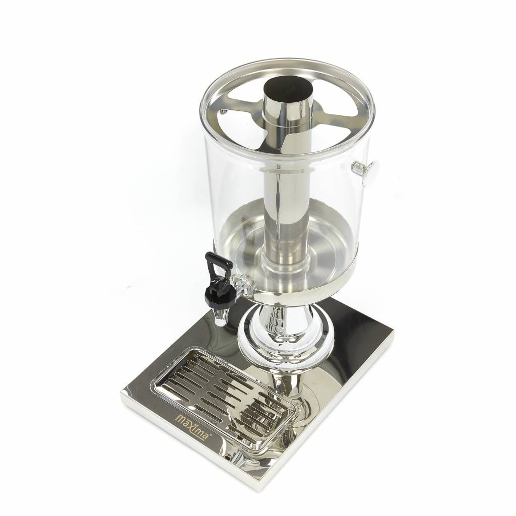 Dispensateur de boissons - 1 x 8 L - tube de refroidissement central - fonctionne sans électricité – Maxima 09300541