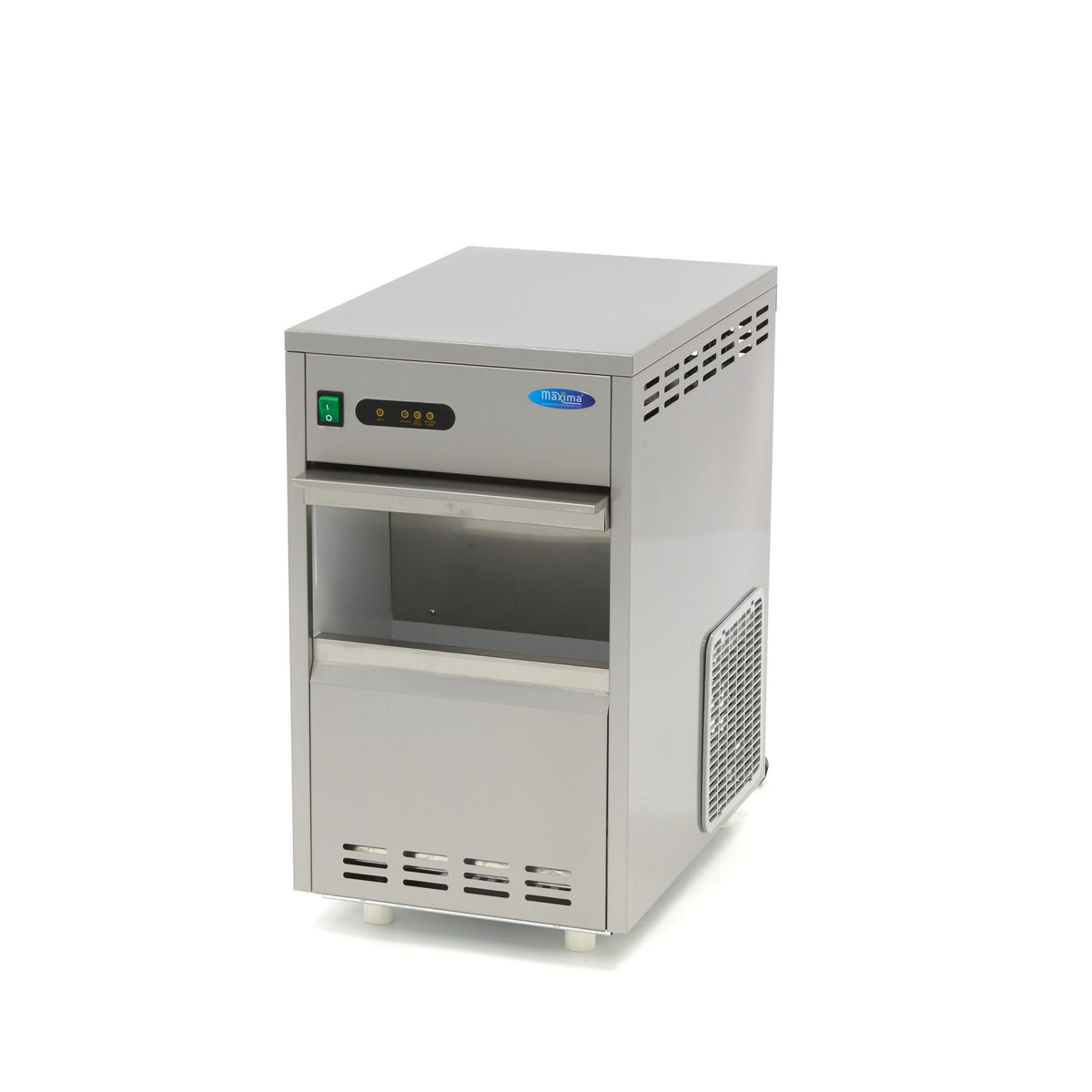 Machine à glaçons - 30 kg/jour - broyé/floconné - refroidissement par eau – Maxima 09300146
