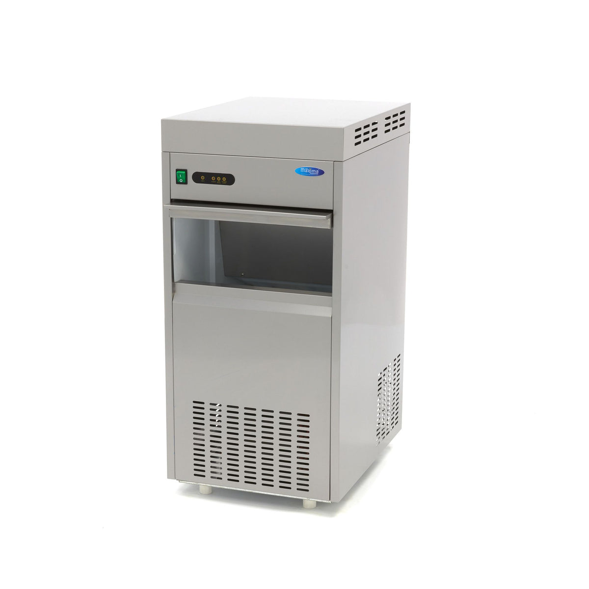 Machine à glaçons - 85 kg/jour - broyé/floconné - refroidissement par eau – Maxima 09300148