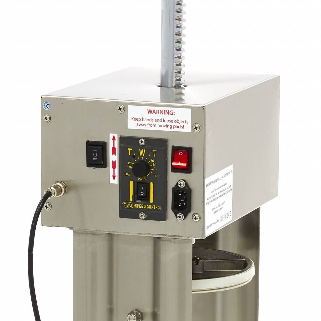 Poussoir à saucisses - 15 L - automatique - verticale - incl 4 tubes de remplissage – Maxima 09300457
