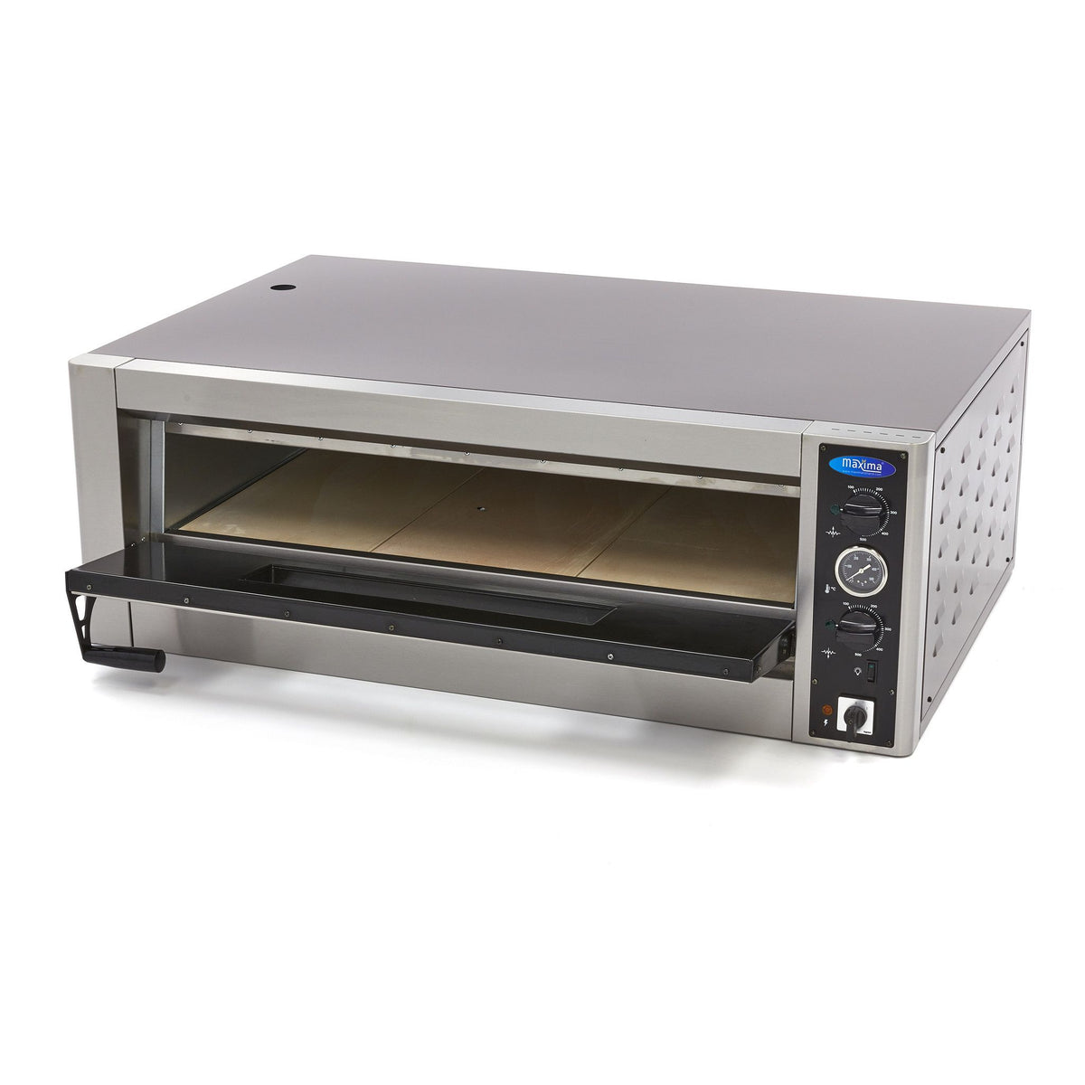 Four à pizza - s'adapte à 6 pizzas Ø30 cm - 400V – Maxima 09370040