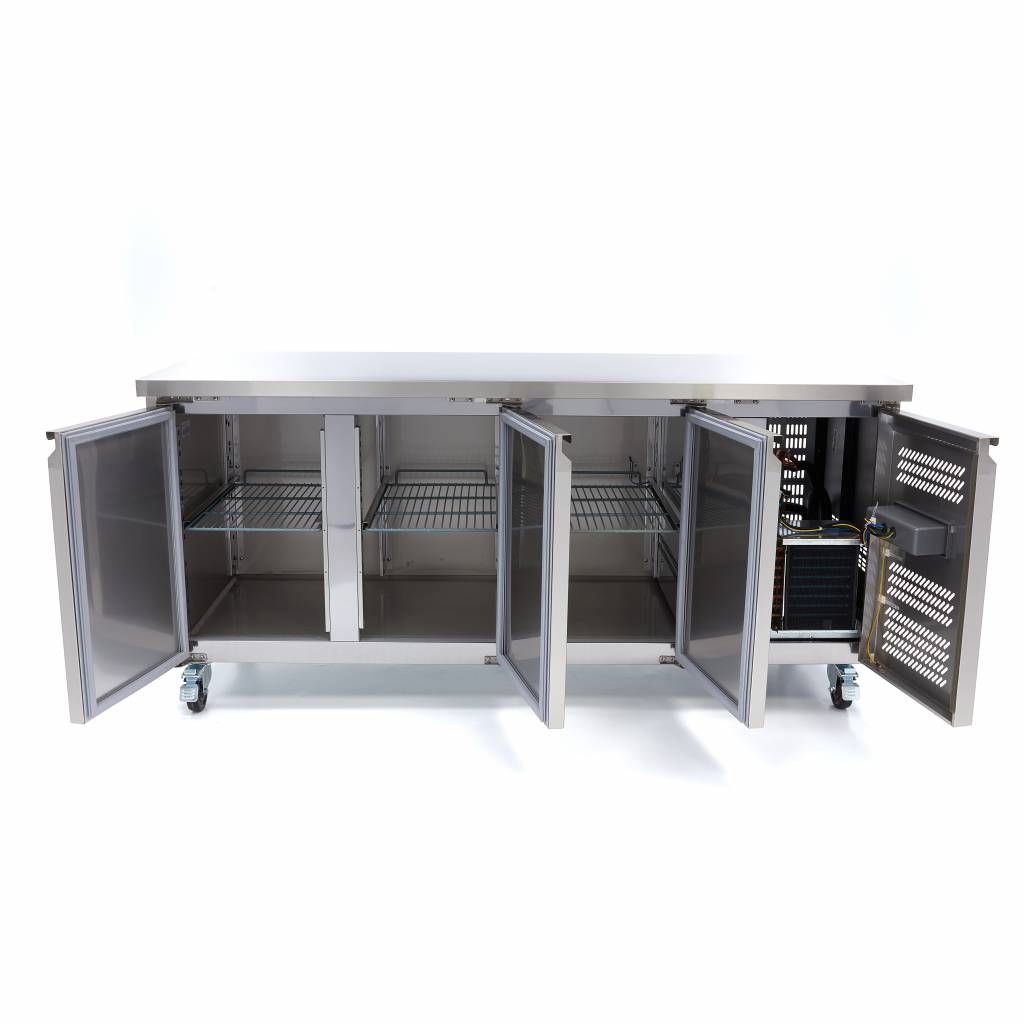 Réfrigérateur de comptoir - 180 cm - 3 portes – Maxima 09400405