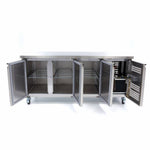 Congélateur de comptoir - 180 cm - 3 portes – Maxima 09400395