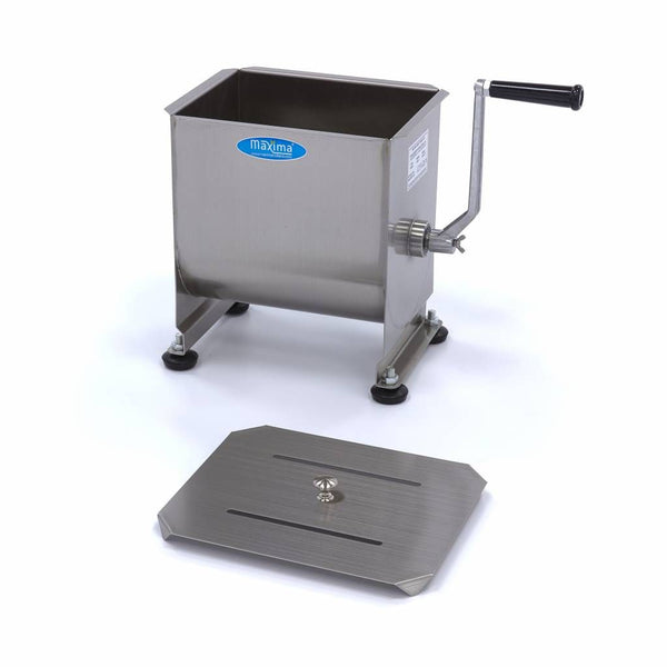 Mélangeur à viande - 10 L - 7,5 kg viande - axle unique - manuel – Maxima 09300440
