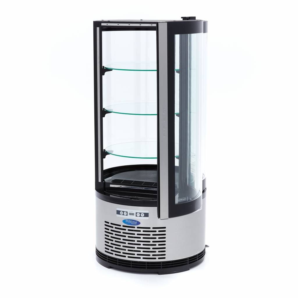 Vitrine à gâteaux - 100 L - 48 cm - ronde – Maxima 09400841