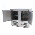 Réfrigérateur de comptoir - 90 cm - 2 portes – Maxima 09400420