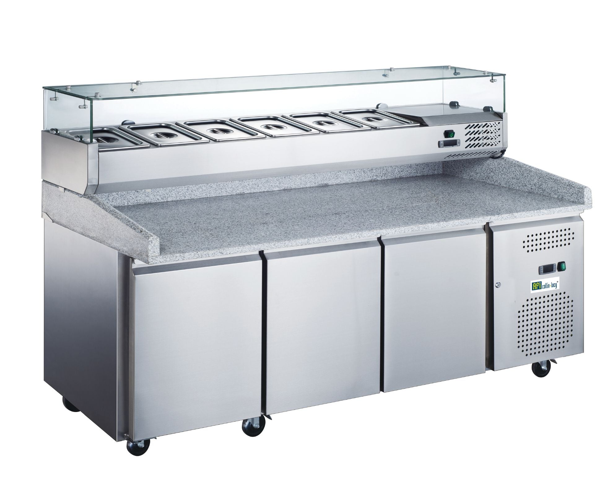 Tables à pizzas réfrigérées STAR — AA3PZ — 585 L