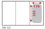 Bac gastronorme inox GN 1/3 AFI Collin-Lucy — B13100 — 4 L