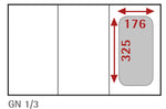 Bac gastronorme inox GN 1/3 AFI Collin-Lucy — B13100 — 4 L – vue 3