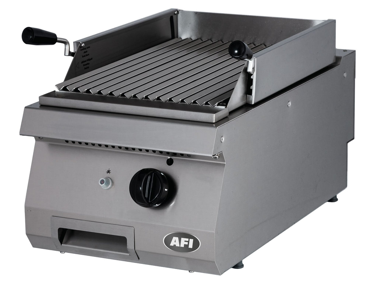 Grill avec pierres de lave AFI — GPL7PG40