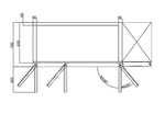 Tables réfrigérées AFI — OZ3PP — 457 L – vue 2