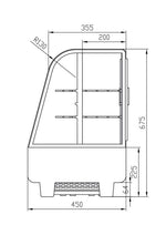 Vitrines réfrigérées à poser AFI Collin-Lucy — RTW-100L — 100 L – vue 2
