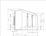 Vitrines réfrigérées à poser AFI Collin-Lucy — RTW-120L — 120 L – vue 2