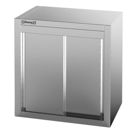 ARMOIRE MURALE INOX AVEC PORTES COULISSANTES 1000 MM