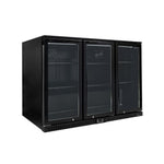 Arrière-Bar Réfrigéré Skinplate 3 Portes Vitrées Battantes - 328 Litres