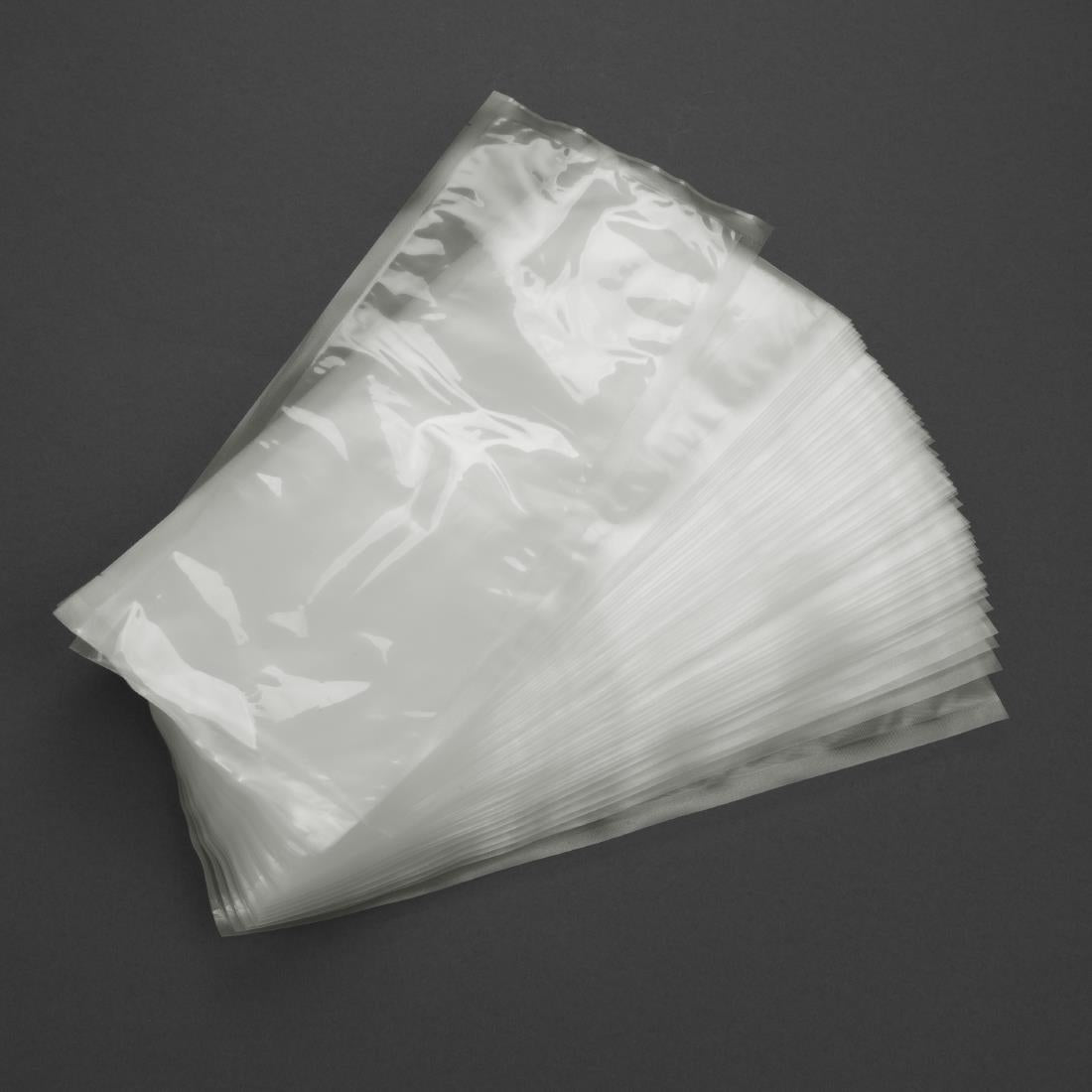 Sacs gaufrés compostables pour machine sous vide Vogue 150x350mm (lot de 50) — AT104