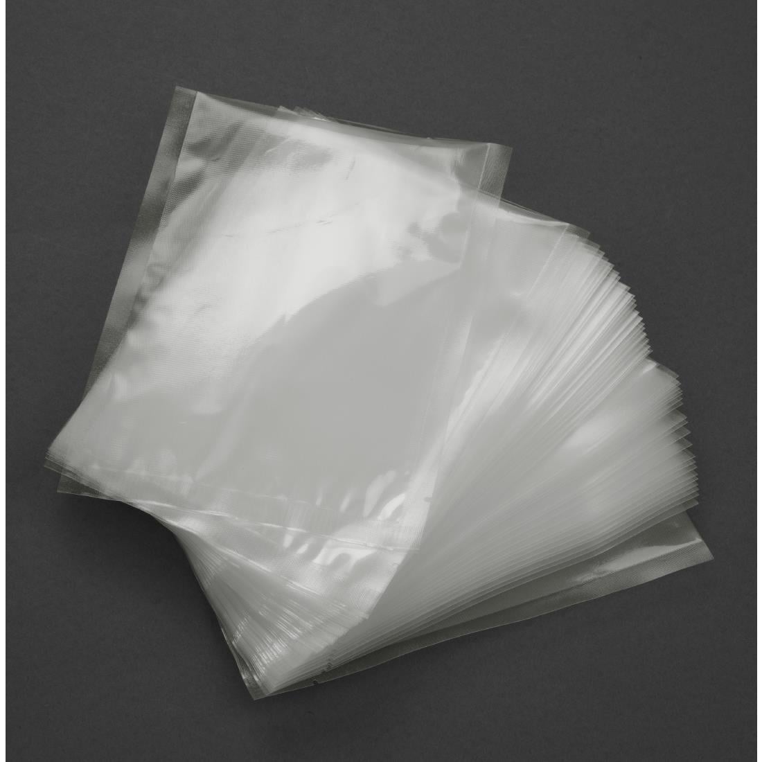 Sacs gaufrés compostables pour machine sous vide Vogue 150x250mm (lot de 50) — AT209