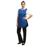 Tablier chasuble avec poche Whites bleu roi — B043