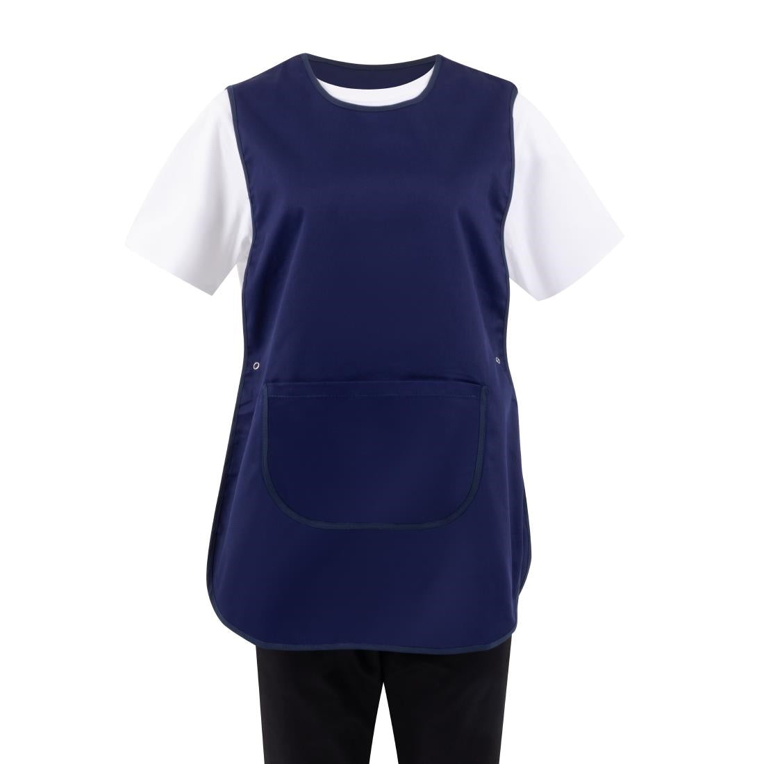 Tablier chasuble avec poche Whites bleu marine — B044