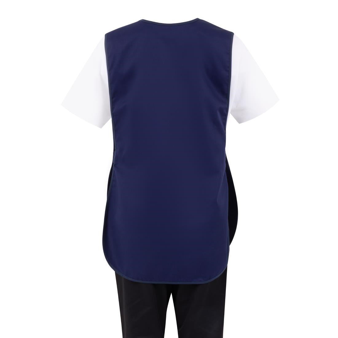Tablier chasuble avec poche Whites bleu marine — B044