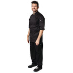 Veste de cuisine mixte Cool Vent Chef Works Montreal noire L — B054-L