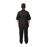 Veste de cuisine mixte Cool Vent Chef Works Montreal noire L — B054-L