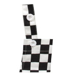 Tablier bavette enfant Whites carreaux noirs et blancs — B357