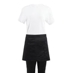 Tablier serveur court Whites noir — B131