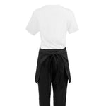 Tablier serveur court Whites noir — B131