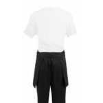 Tablier serveur court Whites noir — B131