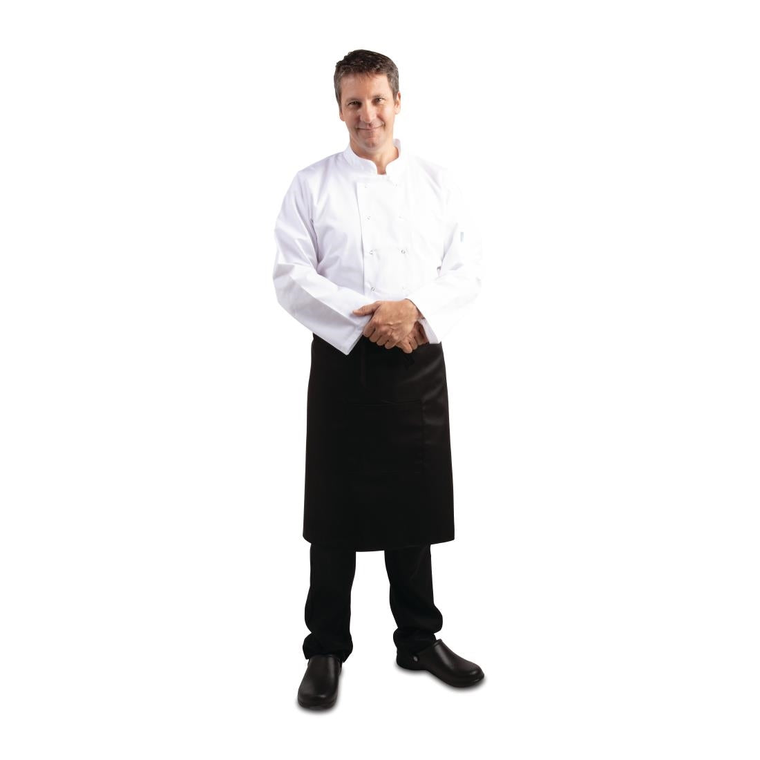 Tablier serveur standard Whites noir — B133