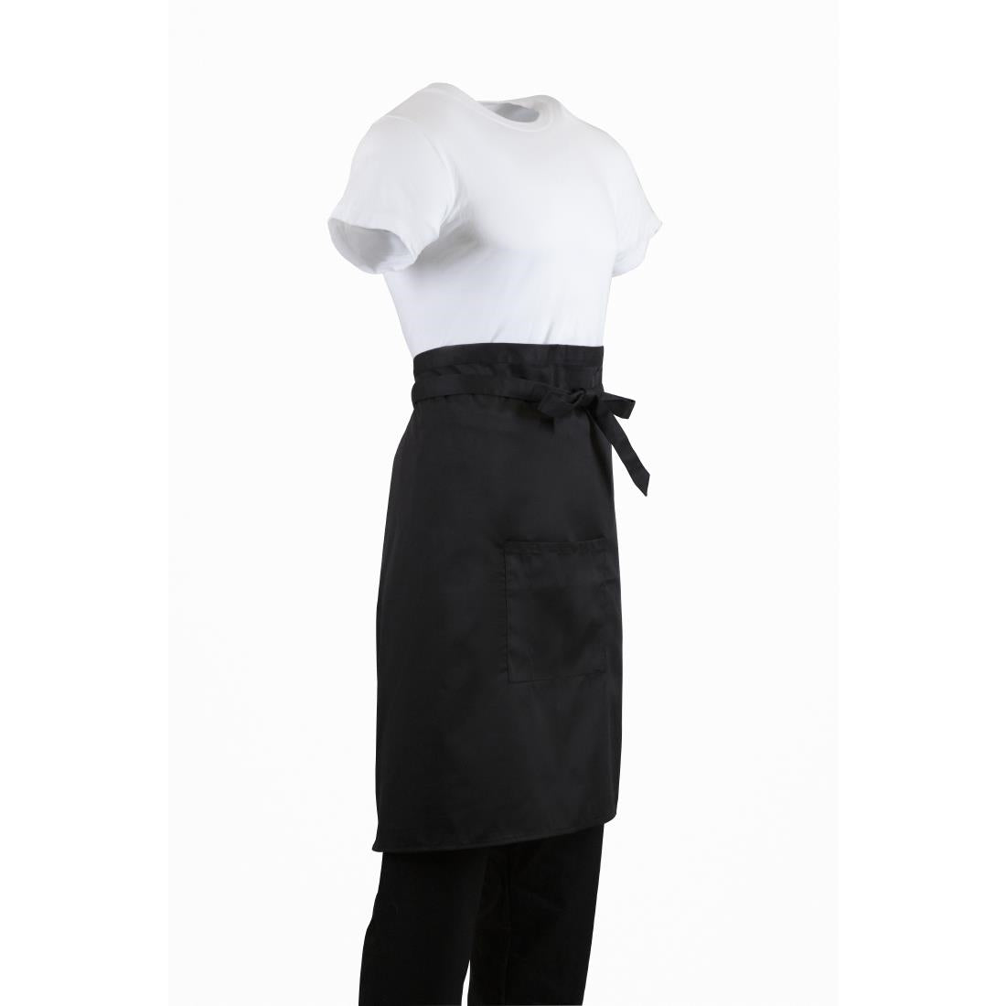 Tablier serveur standard Whites noir — B133