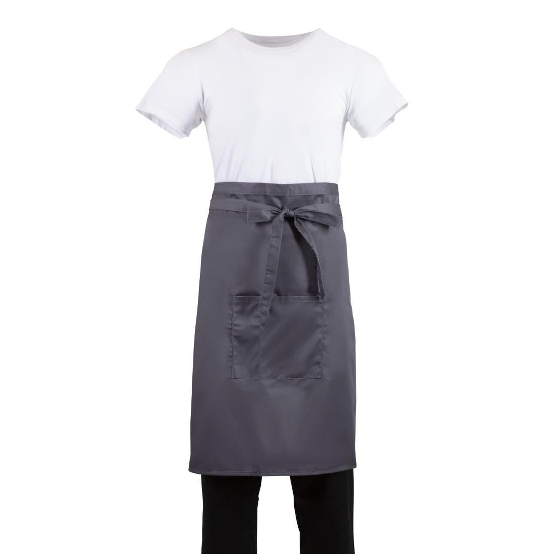 Tablier serveur Whites gris anthracite — B158