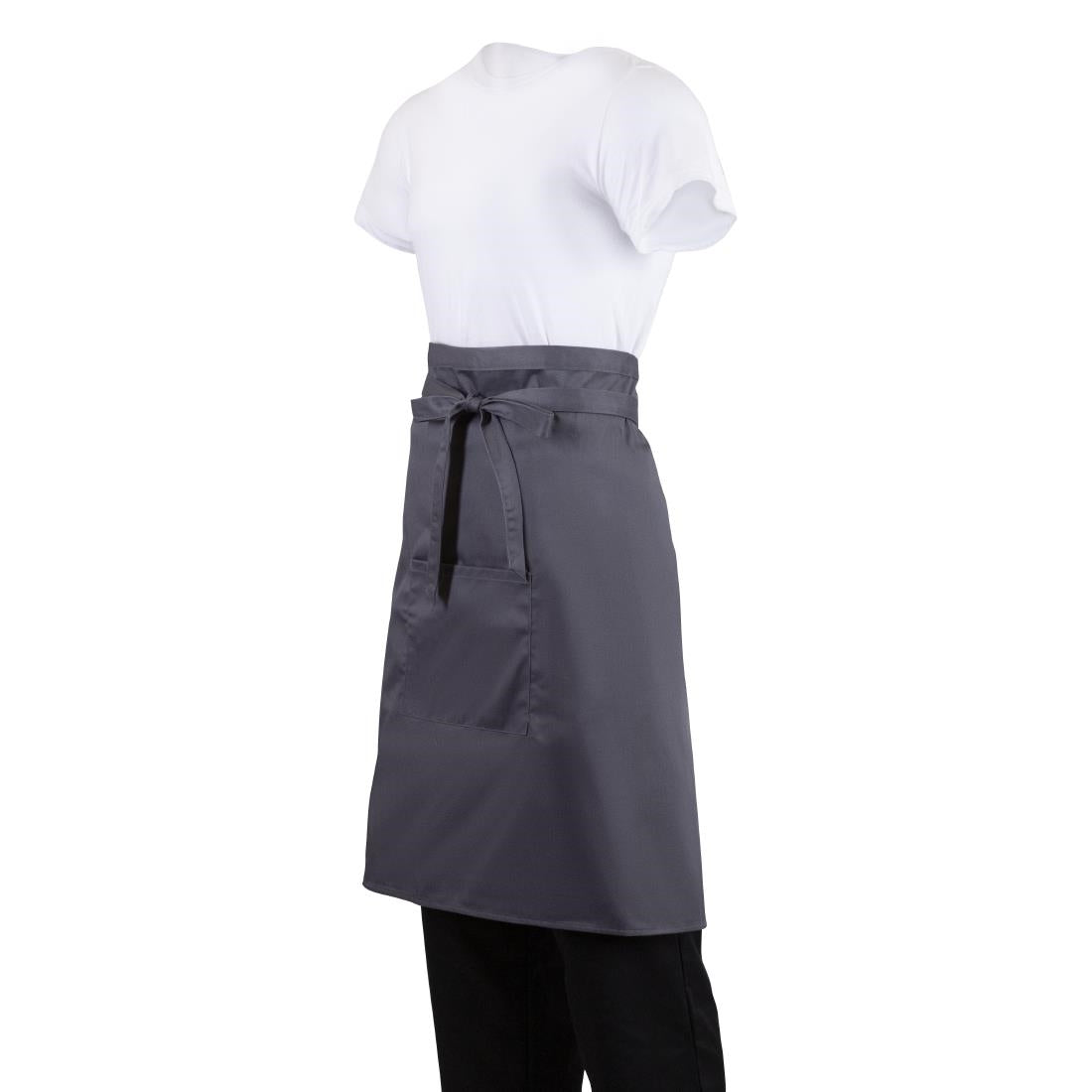 Tablier serveur Whites gris anthracite — B158