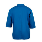 Veste de cuisine mixte Chef Works bleue M — B178-M