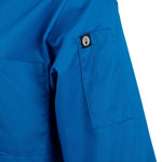Veste de cuisine mixte Chef Works bleue L — B178-L