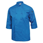 Veste de cuisine mixte Chef Works bleue M — B178-M