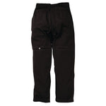 Pantalon de cuisine mixte Baggy Chef Works noir L — B187-L