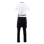 Tablier bavette Chef Works gris — B192