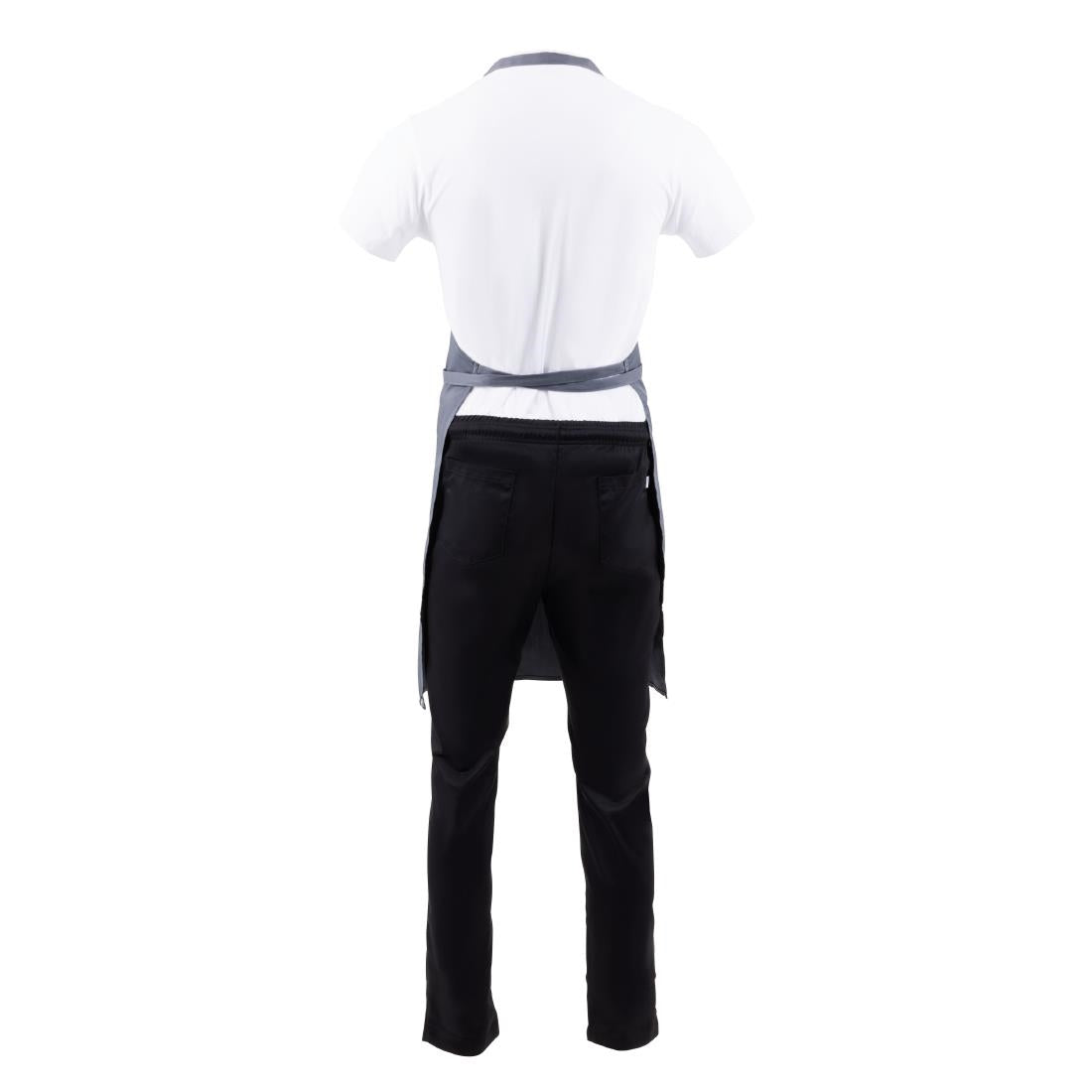 Tablier bavette Chef Works gris — B192