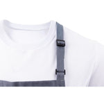 Tablier bavette Chef Works gris — B192