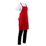 Tablier bavette Chef Works rouge — B196