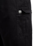 Pantalon de cuisine mixte Chef Works Slim Fit Cargo noir L — B222-L