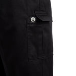 Pantalon de cuisine mixte Chef Works Slim Fit Cargo noir M — B222-M