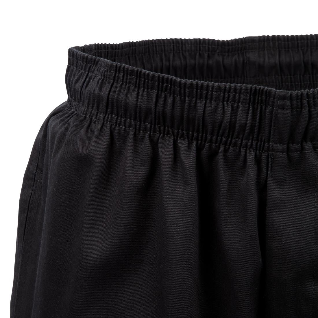 Pantalon de cuisine mixte Chef Works Slim Fit Cargo noir XL — B222-XL