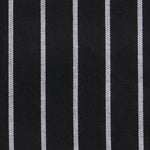 Tablier bavette tissé Chef Works Premium rayures noires et blanches — B248